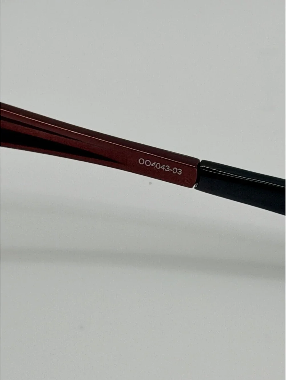 Oakley Hinder Sunglasses 004043-03 Burgundy Bronze Frame Needs New Lenses